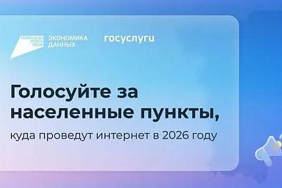 Голосование за населенные пункты для подключения 