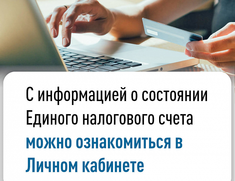 С информацией о состоянии Единого налогового счета можно  ознакомиться в Личном кабинете