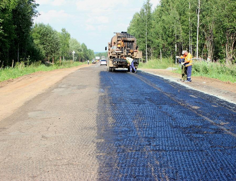 В Воткинском районе начался ремонт дороги "Кудрино-Светлое"