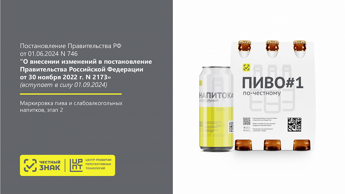 Правила маркировки пива